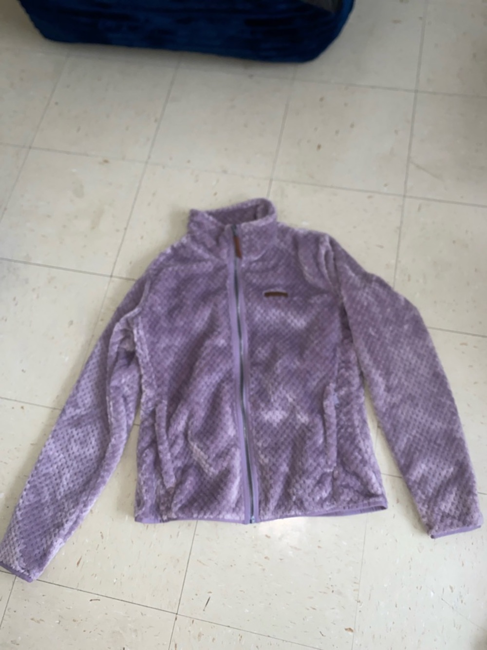 Columbia Small teddy soft full zipper Light purple